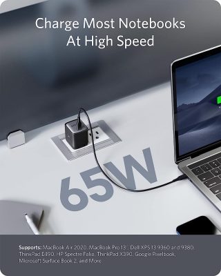 Anker 715 Charger (Nano II) 65W - A2663 Anker 715 Charger (Nano II) 65W - A2663