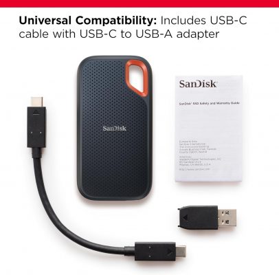 Ổ cứng di động SSD Sandisk Extreme V2 